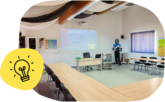 Theorieraum der Fahrschule in Neumarkt-St. Veit